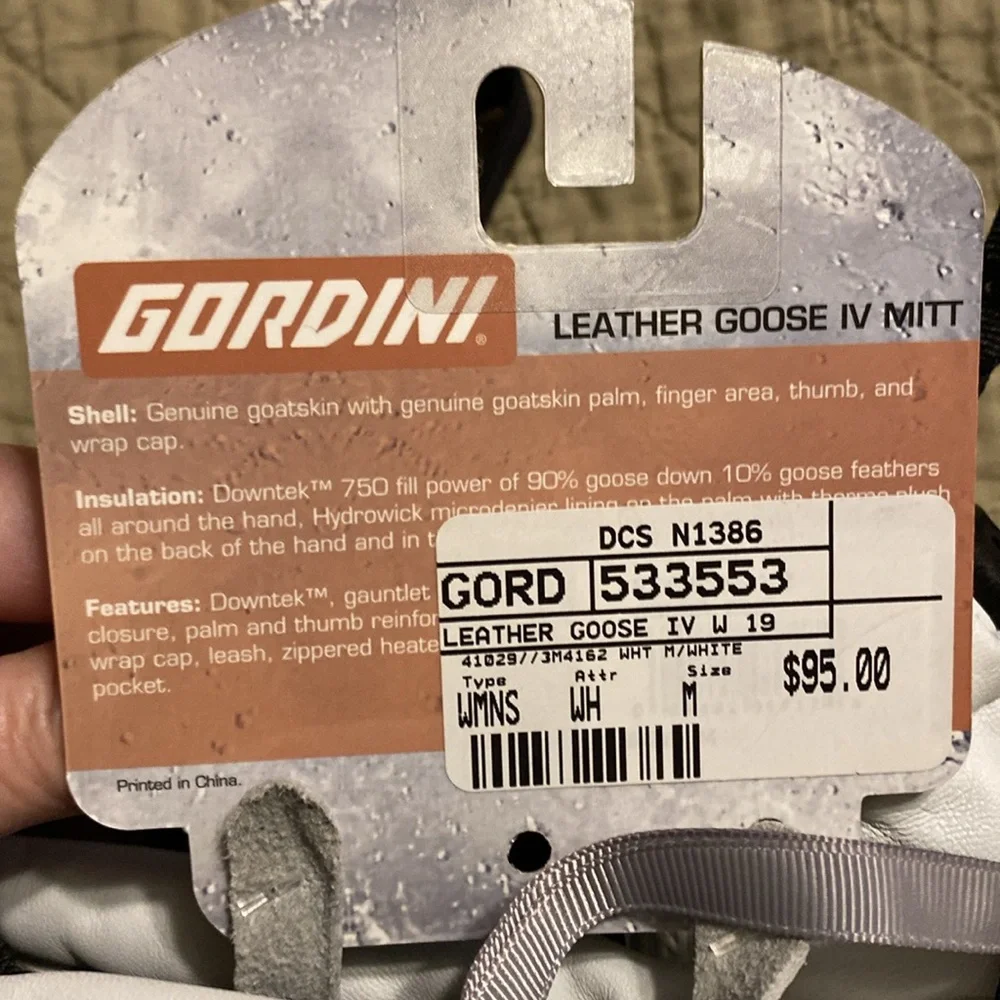 Gordini leather goose iv mitt - Picture 3 of 5